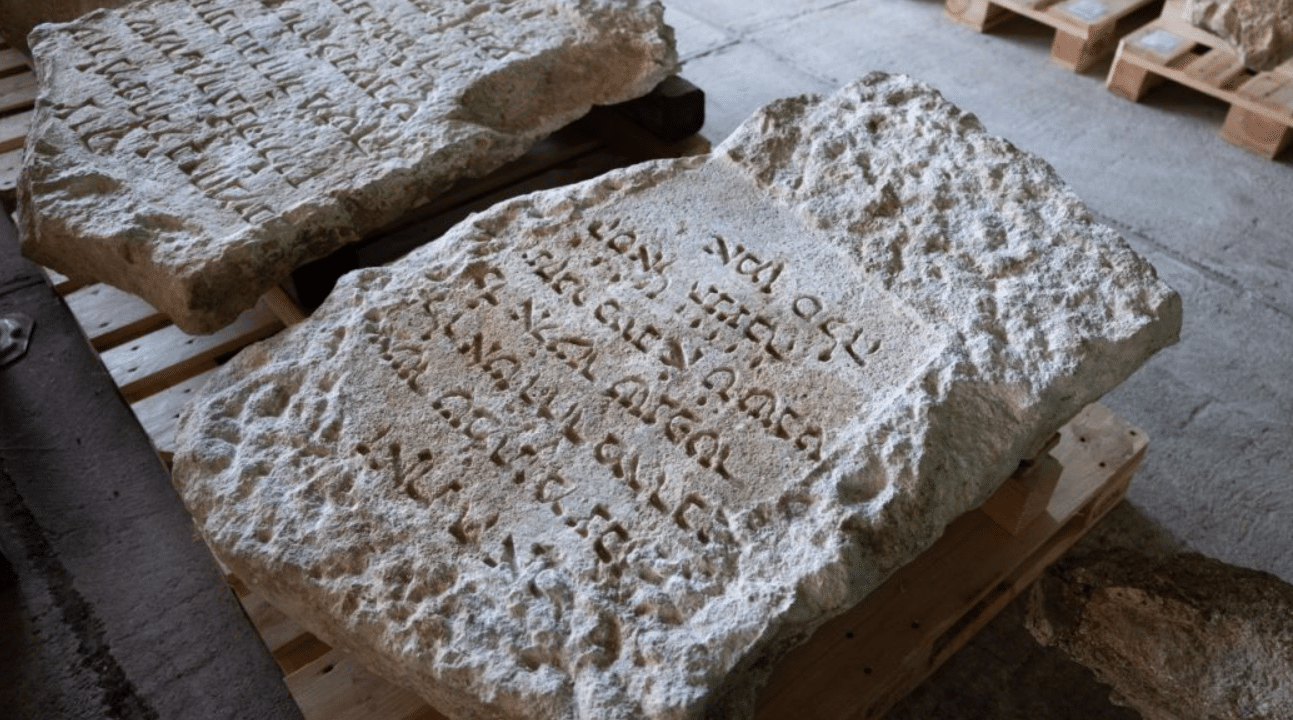 Nach Absprache mit der jüdischen Gemeinde Mainz werden die Grabsteine und ihre Inschriften nun wissenschaftlich untersucht. Foto: MWWK/ Piel