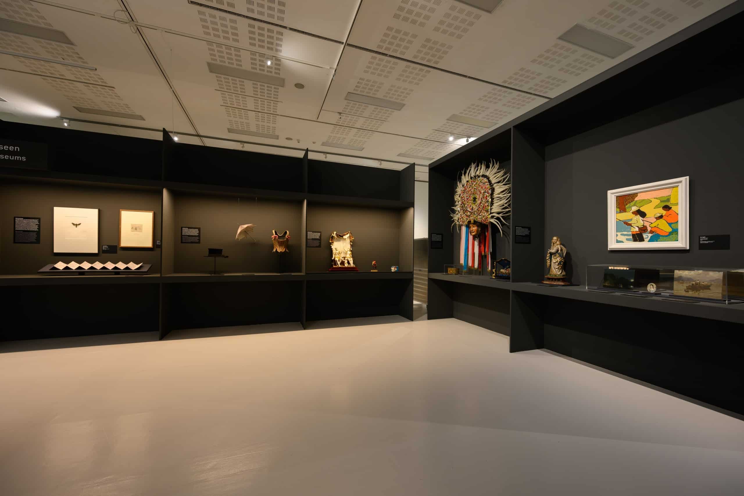 Ein Ausstellungsbereich stellt die verschiedenen Fachbereiche der Konservierung und Restaurierung vor. Foto: © Wolfgang Lackner