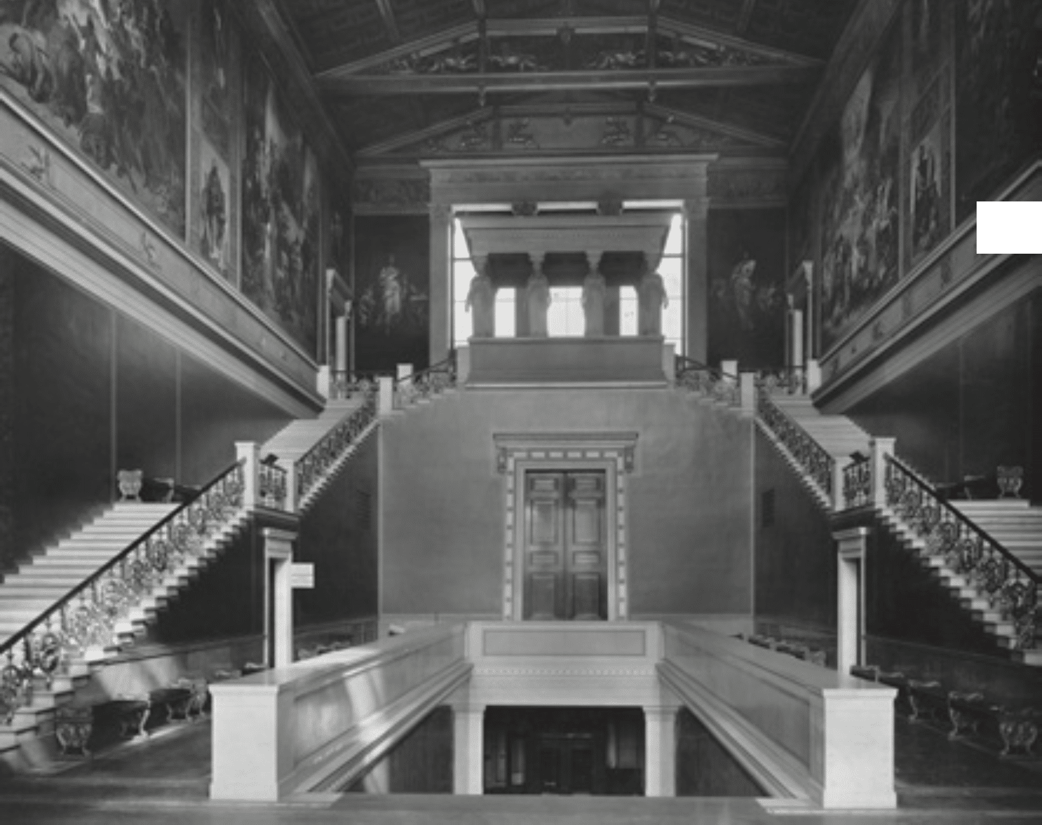 Neues Museum, Berlin, Treppenhalle, um 1920. Foto: © Staatliche Museen zu Berlin, Zentralarchiv