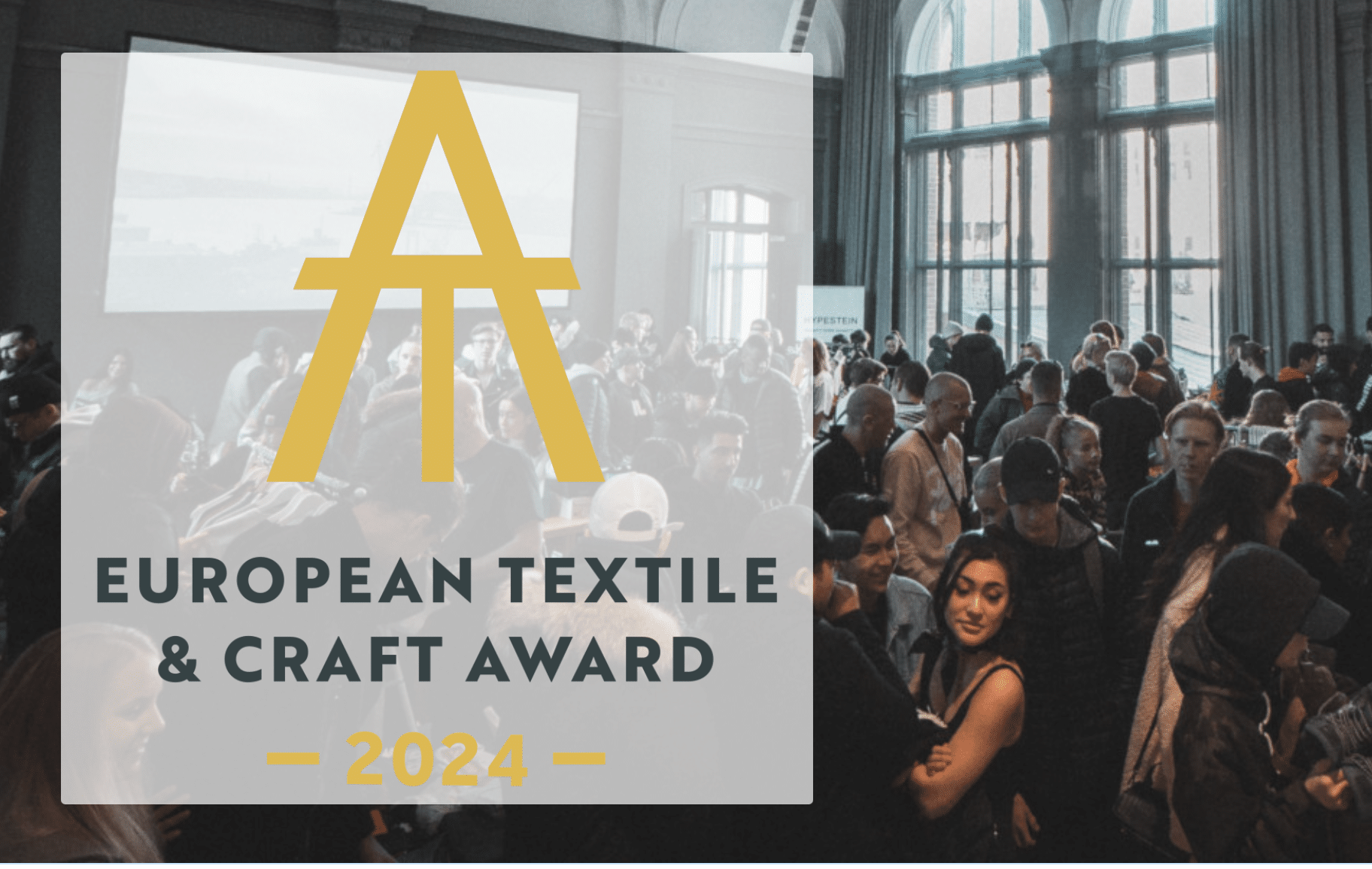 Jetzt bewerben! – Textile & Craft Award wird von der Europäischen Textilakademie vergeben. Foto: ttps://eurotextileacademy.com
